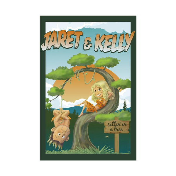 Jaret & Kelly - Autographed Album Art Poster