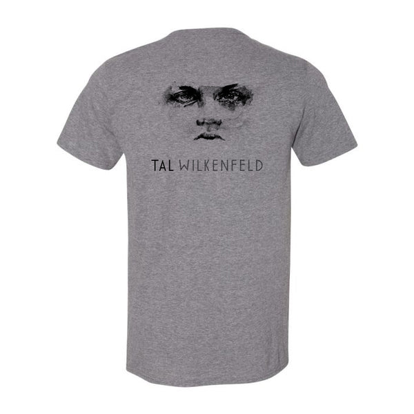 Tal Wilkenfeld - Love Remains Back Cover Unisex Tee - Grey
