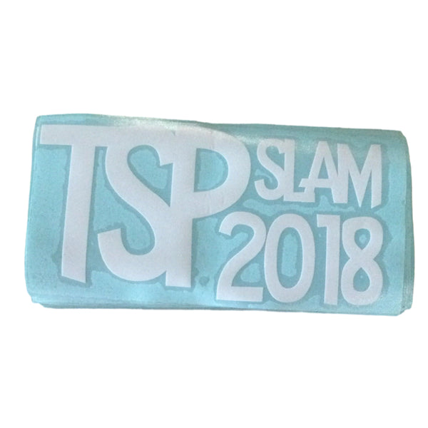 TSP SLAM 2018 Sticker (White)