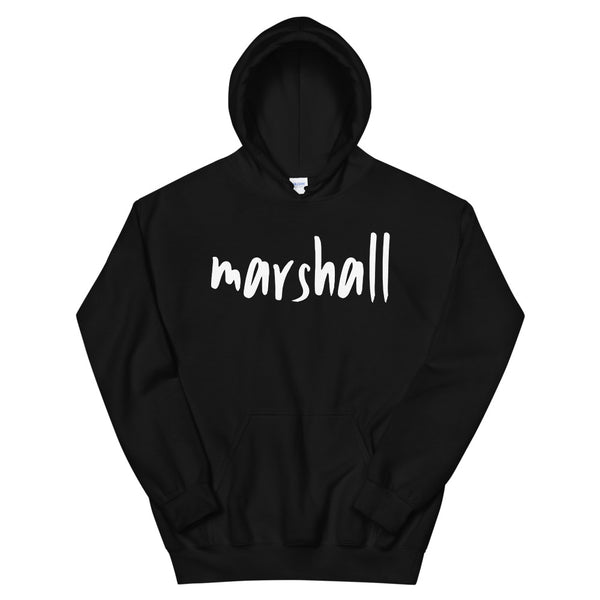 Marshall - Black Logo Hoodie