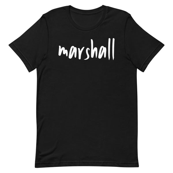 Marshall - Black Logo Tee