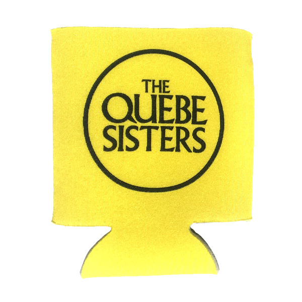 The Quebe Sisters - Yellow Logo Koozie